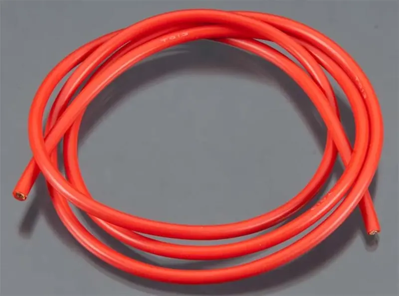 Tq Wire Products 13 Gauge Wire 3' Red, 1334 1