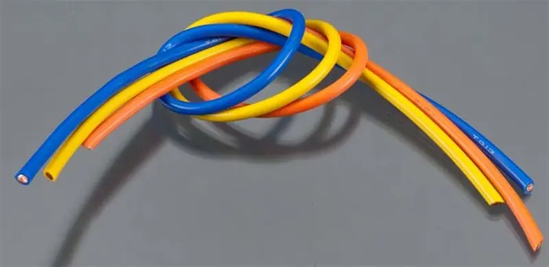 Tq Wire Products 13 Gauge Wire Kit 1' Ea Bl/Yw/Org, 1304 1