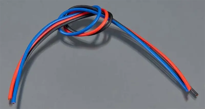 Tq Wire Products 16 Gauge 3' Wire Kit 1' Each Black/Blue/Red, 1603 1
