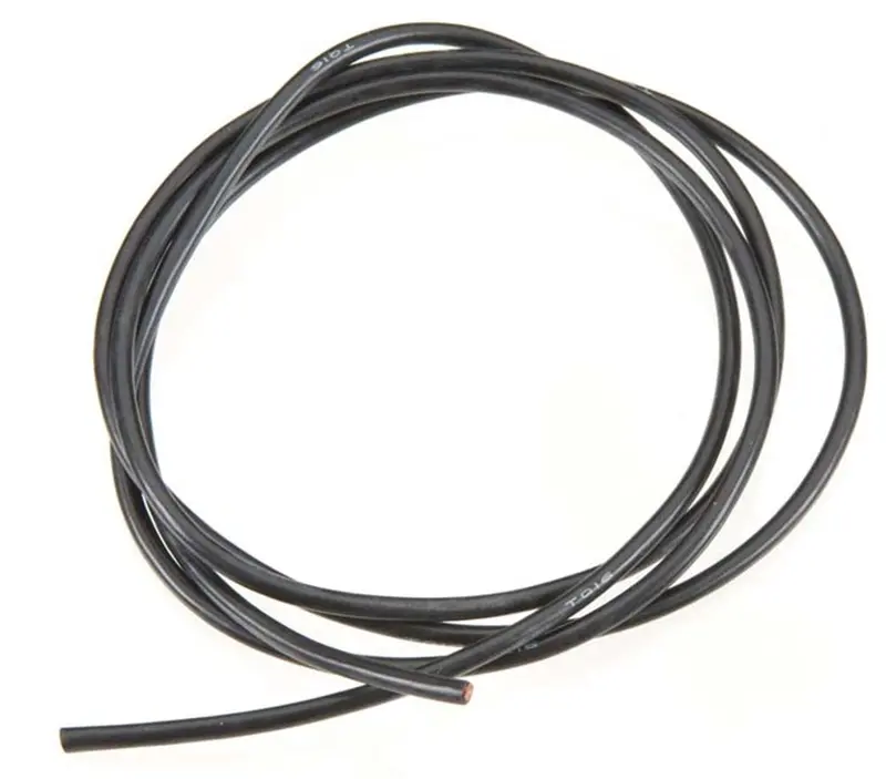 Tq Wire Products 16 Gauge Super Flexible Wire, 3', Black, 1631 1