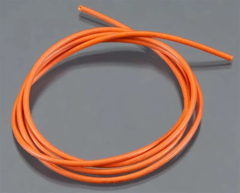 Tq Wire Products 16 Gauge Super Flexible Wire, 3', Orange, 1630 1