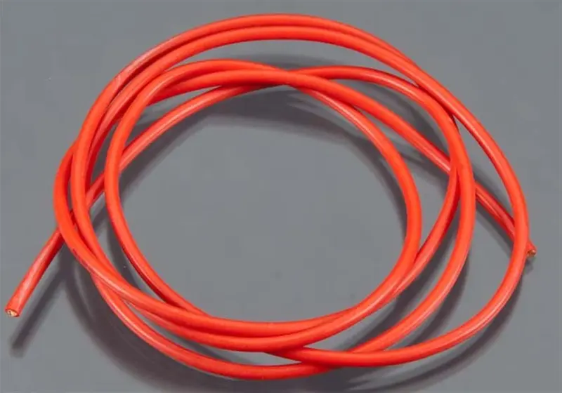 Tq Wire Products 16 Gauge Super Flexible Wire, 3', Red, 1634 1