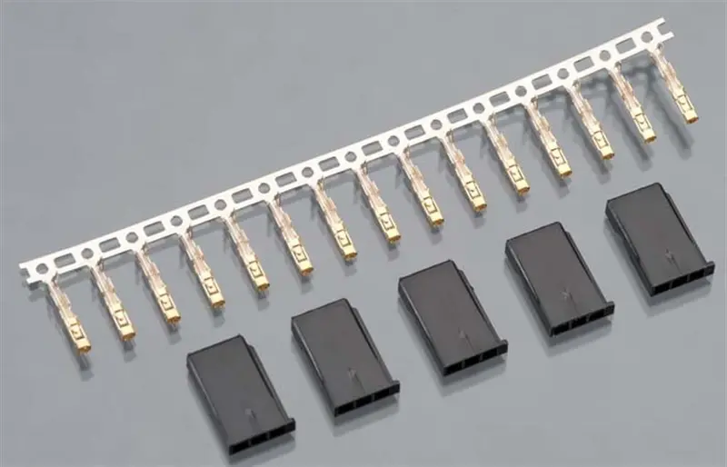 Tq Wire Products Servo Cable Ends & Crimp Connectors, Fut, 2406 1