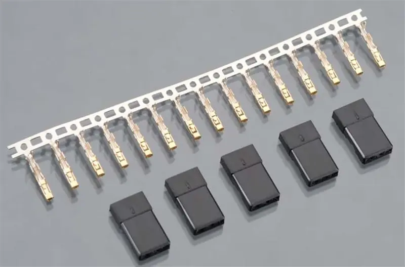 Tq Wire Products Servo Cable Ends & Crimp Connectors, Jr, 2405 1