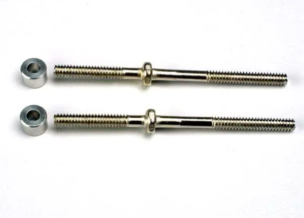 Tra-1937 Turnbuckles (54Mm) (2)/ 3X6x4mm Aluminum Spacers (Rear Camber Links) 1