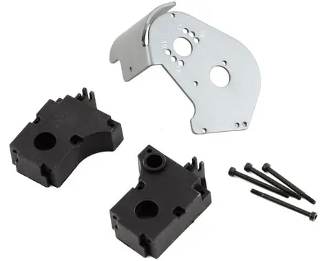 Transmission Case & Motor Plate: Mini Jrx2 1