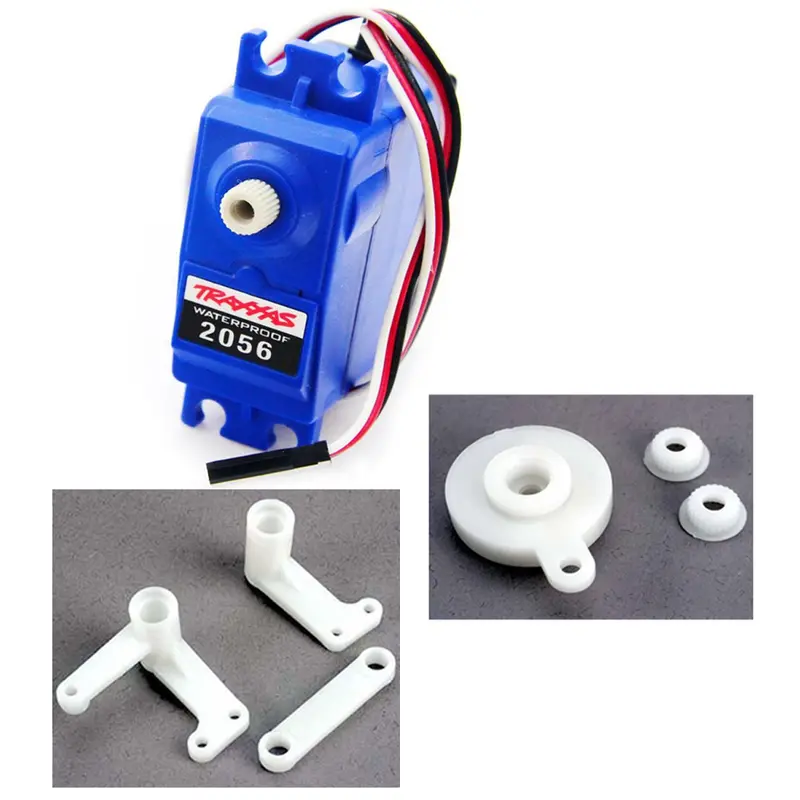 Traxxas 1/10 Bandit Xl-5 2056 Servo, Saver & Steering Drag Links 1