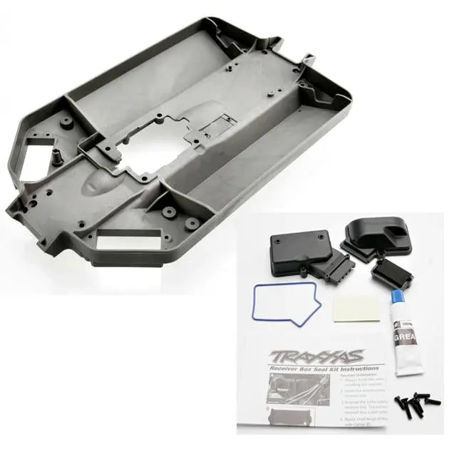 Traxxas 1/10 E-Maxx Brushless Chassis & Receiver Box 1
