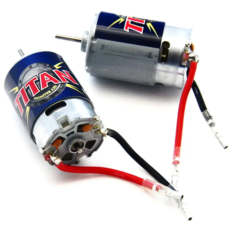 Traxxas 1/10 E-Maxx Twin Titan Monster 550 Motors 1