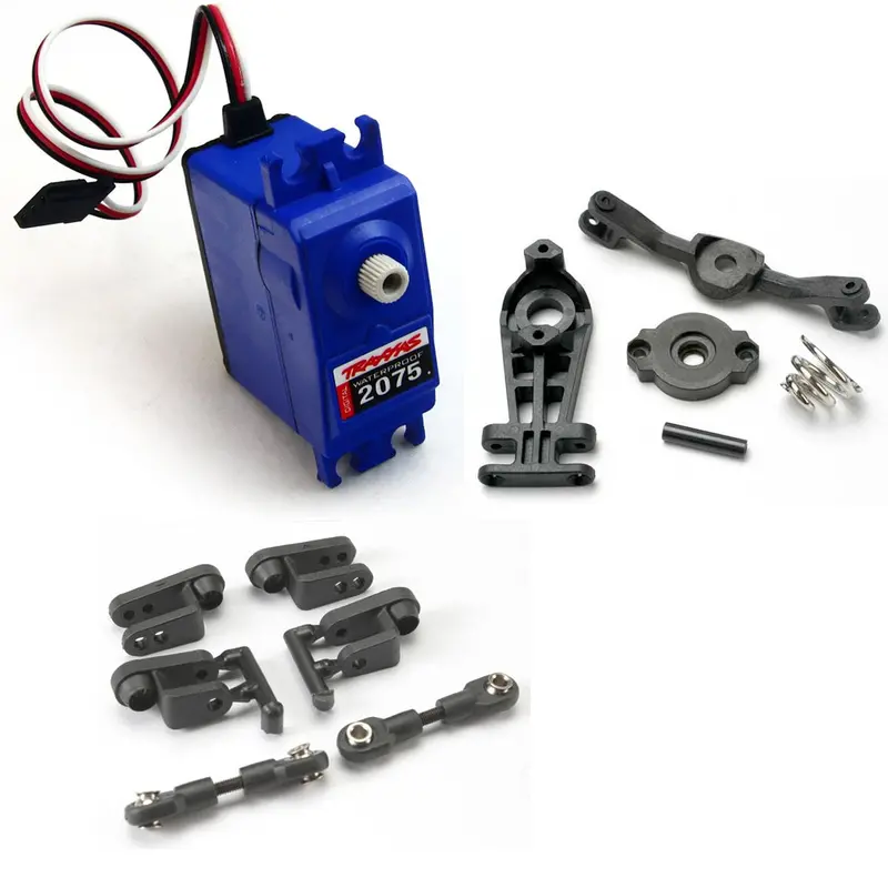 Traxxas 1/10 E-Revo 2075 Digital Waterproof Servo, Arms & Linkage 1