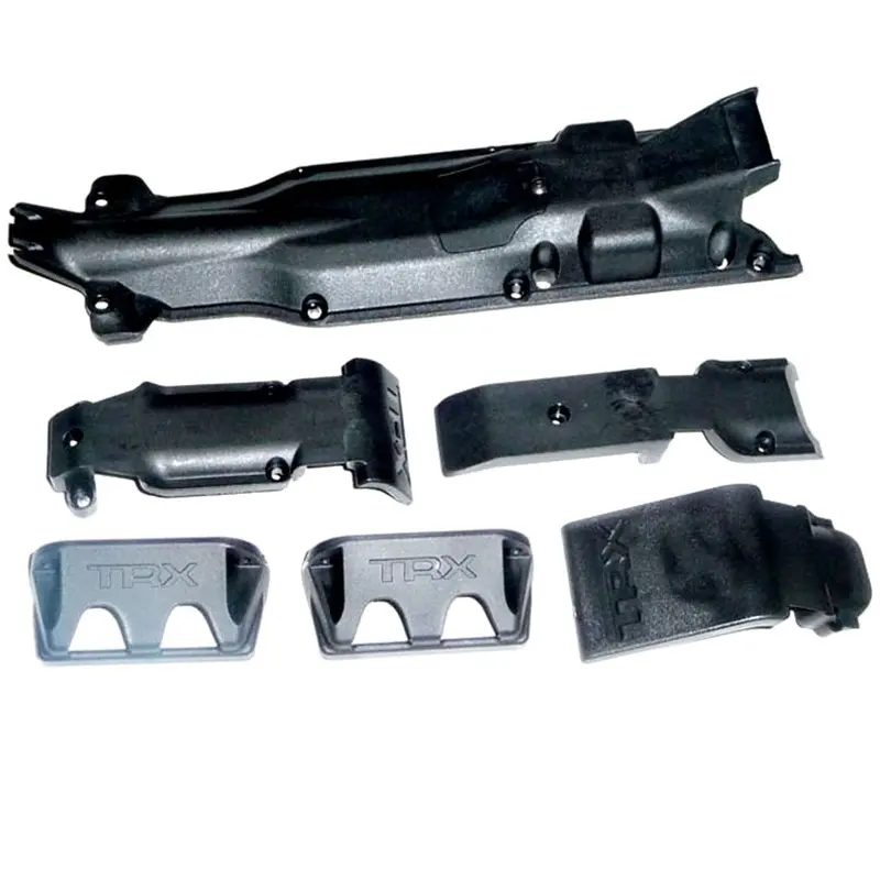 Traxxas 1/10 E-Revo Brushless Skids Plates & Servo Guards 1