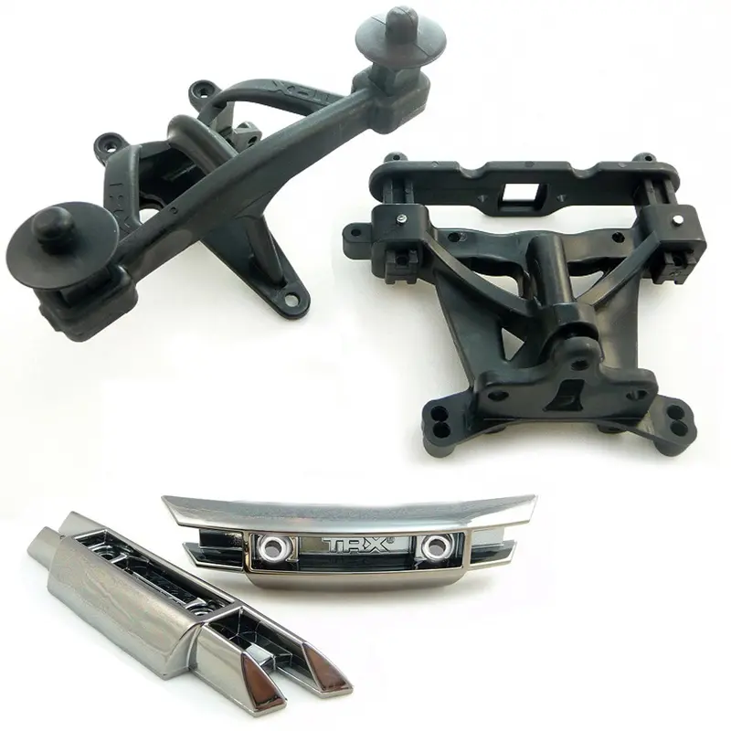 Traxxas 1/10 E-Revo Front & Rear Bumpers, Body Mounts & Posts 1