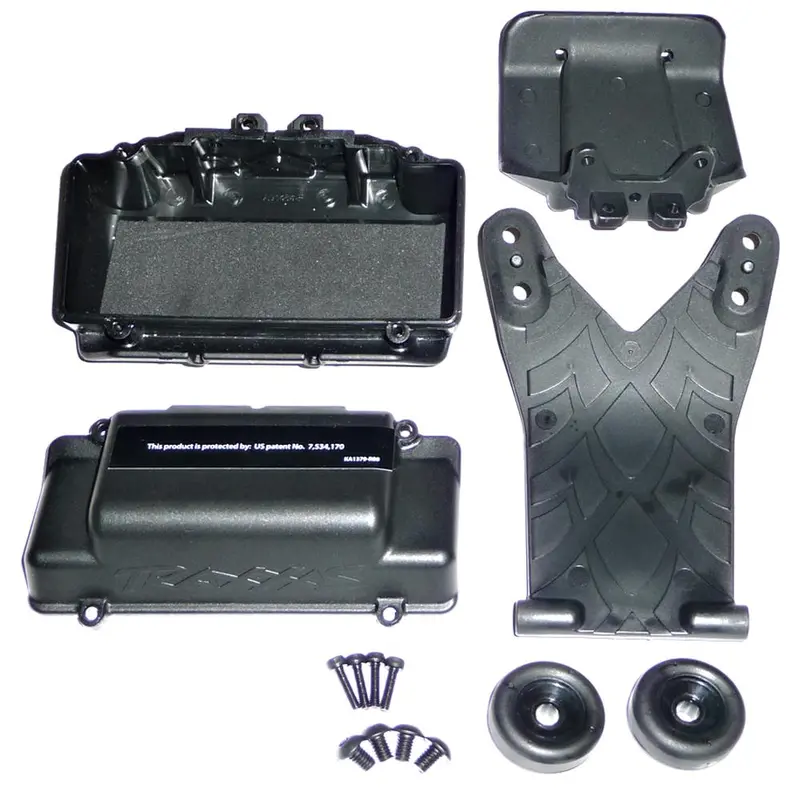 Traxxas 1/10 Jato Wheelie Bar, Battery Box &  Bumper 1