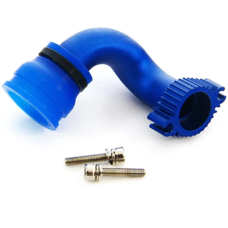 Traxxas 1/10 Nitro 4-Tec Exhaust Header, Pipe Coupler & Ties 1