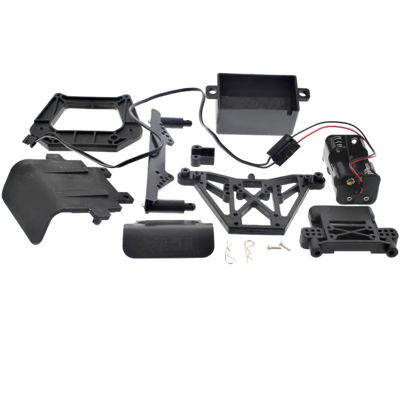 Traxxas 1/10 Nitro Rustler Bumpers, Shock Towers, Battery Box, Body Mount & Bulkhead 1
