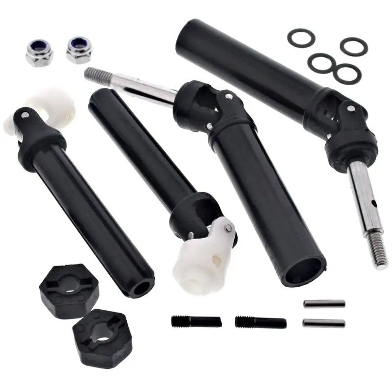 Traxxas 1/10 Nitro Rustler Rear Drive Shafts, Axles & 12Mm Wheel Hexes 1
