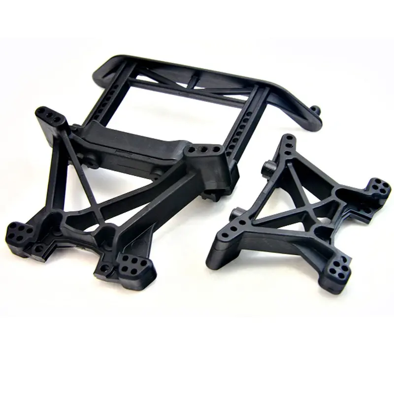 Traxxas 1/10 Rally 4X4 Vxl Front & Rear Shock Towers & Body Mount Posts 1