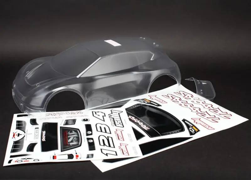 Traxxas 1/10 Rally Body, Clear, 7411 1