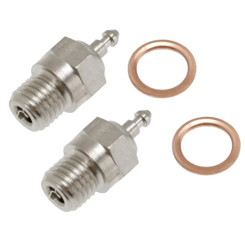 Traxxas 1/10 Revo 2 Medium Heat Range Long Glow Plugs 1