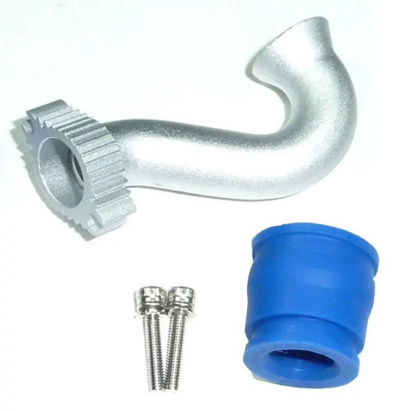 Traxxas 1/10 Revo Exhaust Header & Coupler 1