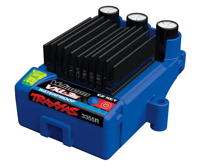 Traxxas 1/10 Rustler Vxl Vxl-3S Waterproof Esc & 3500 Brushless Motor 1