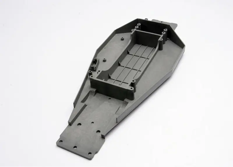 Traxxas 1/10 Rustler Xl-5 Gray Chassis & Waterproof Receiver Box 1