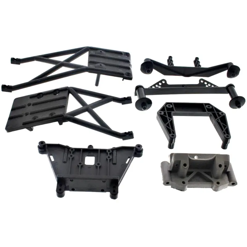 Traxxas 1/10 Slash 2Wd Front & Rear Skid Plates & Shock Towers 1