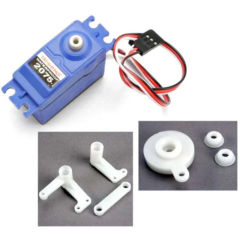Traxxas 1/10 Slash 2Wd Oba 2075 High Torque Waterproof Servo, Bellcranks & Saver 1