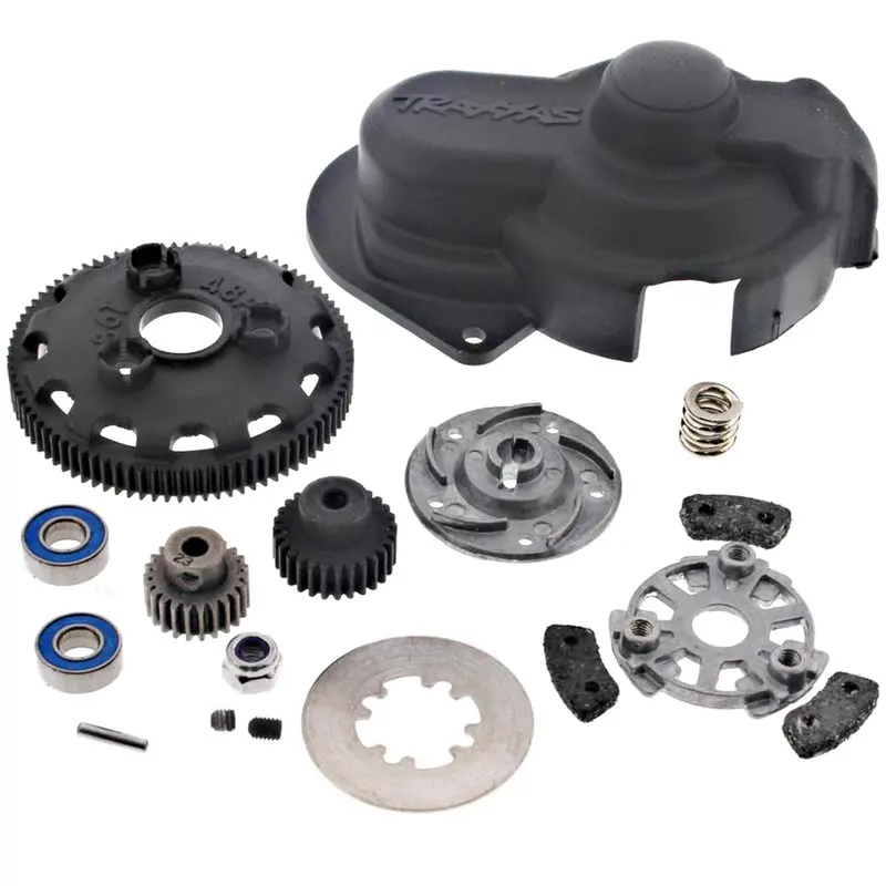 Traxxas 1/10 Slash 2Wd Vxl 86T Spur Gear, Slipper Clutch, Pinion Gears, & Cover 1