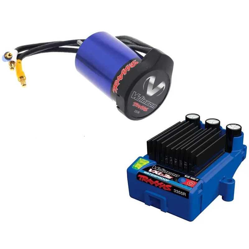 Traxxas 1/10 Slash 2Wd Vxl Velineon 3500 Brushless Motor & Waterproof Esc 1