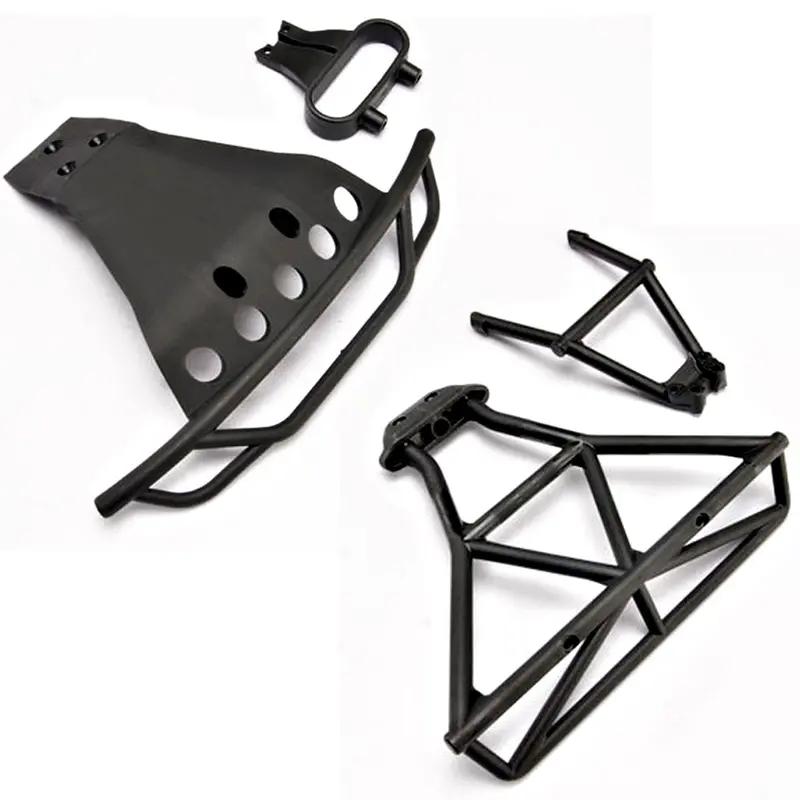 Traxxas 1/10 Slash 4X4 Platinum Front &  Rear Bumpers & Mounts 1