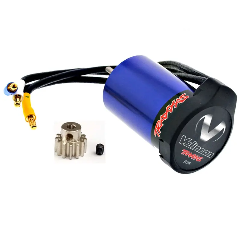 Traxxas 1/10 Slash 4X4 Platinum Velineon 3500 Brushless Motor & 13T Pinion Gear 1