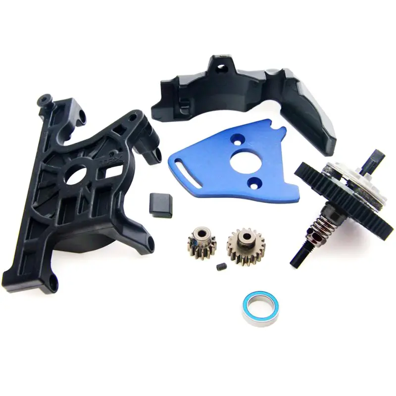 Traxxas 1/10 Slash 4X4 Ultimate Spur & Pinion Gears, Slipper Clutch, & Motor Mount 1