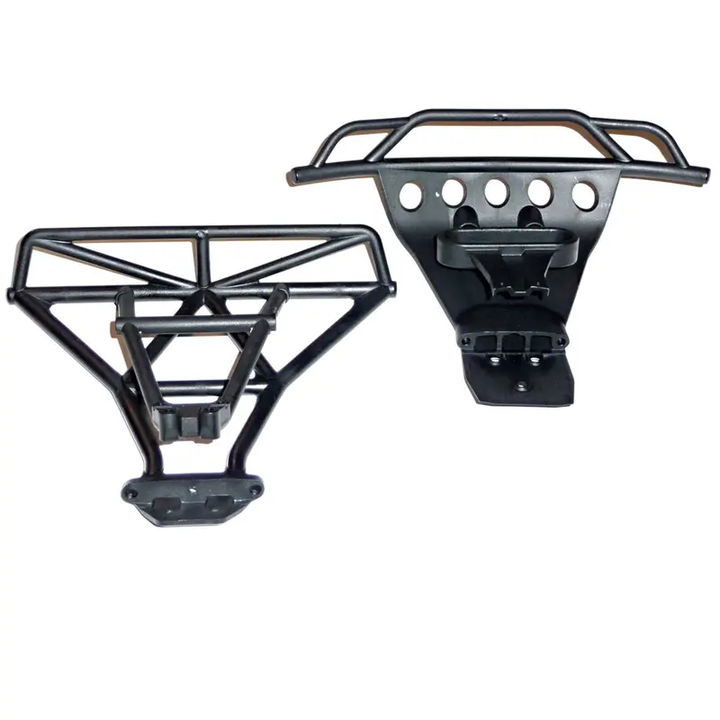 Traxxas 1/10 Slash 4X4 Vxl Front, Rear Bumpers & Mounts 1
