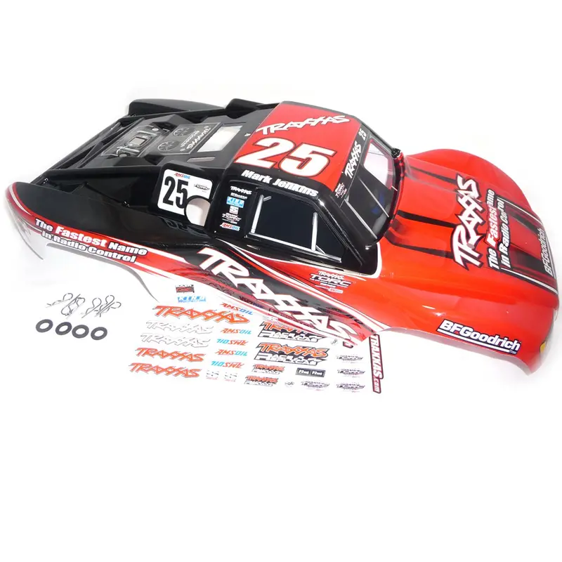 Traxxas 1/10 Slayer Pro Red & Black Mark Jenkins # 25  Body 1