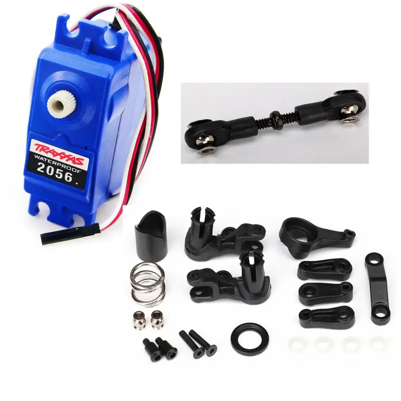 Traxxas 1/10 Stampede 2Wd Xl-5 2056 High Torque Waterproof Servo, Linkage & Saver 1