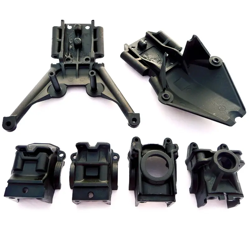 Traxxas 1/10 Stampede 4X4 Xl-5 Front & Rear Bulkheads & Differential Housing 1