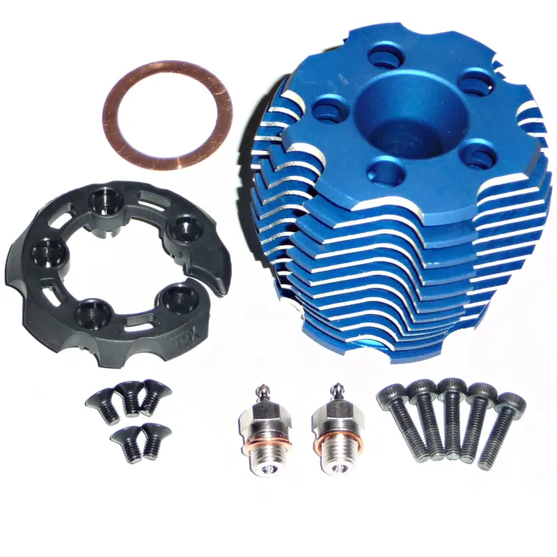 Traxxas 1/10 T-Maxx 3.3 Cooling Head Protector & Glow Plug 1