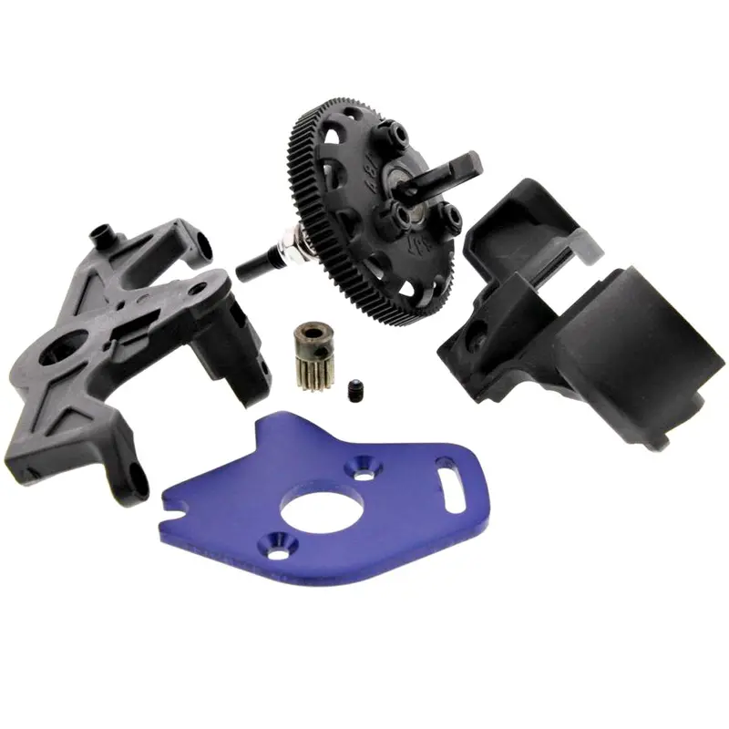 Traxxas 1/10 Telluride 4X4 Spur Gear, Slipper Clutch & Motor Plate 1