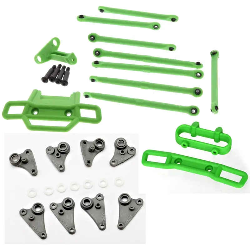 Traxxas 1/16 1/16 Grave Digger Green Push Rods, Toe Links, Bumpers & Rocker Arms 1