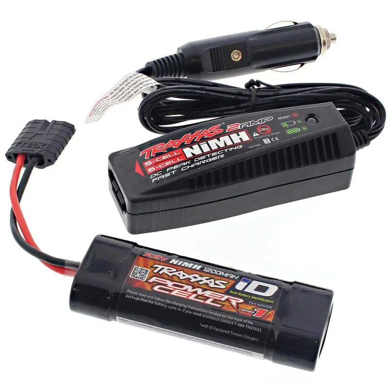 Traxxas 1/16 1/16 Summit 7.2V Power Cell Battery & Id Charger 1