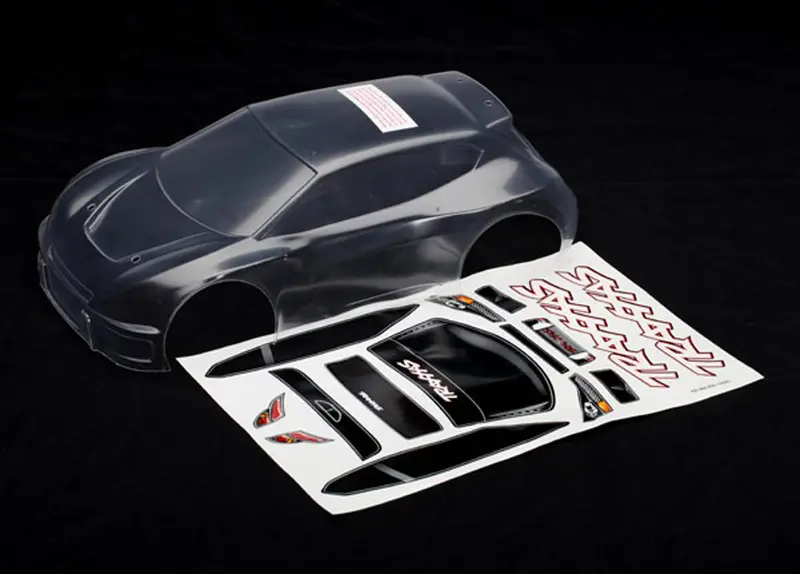 Traxxas 1/16 Rally Body, Clear & Decal Sheet, 7311 1