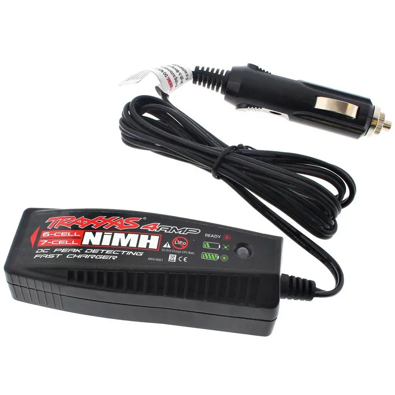 Traxxas 1/5 Spartan Boat Dc 4 Amp Id Battery Car Charger & 3000 Mah Battery 1