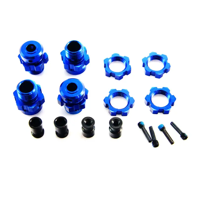 Traxxas 1/7 Xo-1 Supercar Aluminum 17Mm Hex Wheel Hubs & Nuts 1