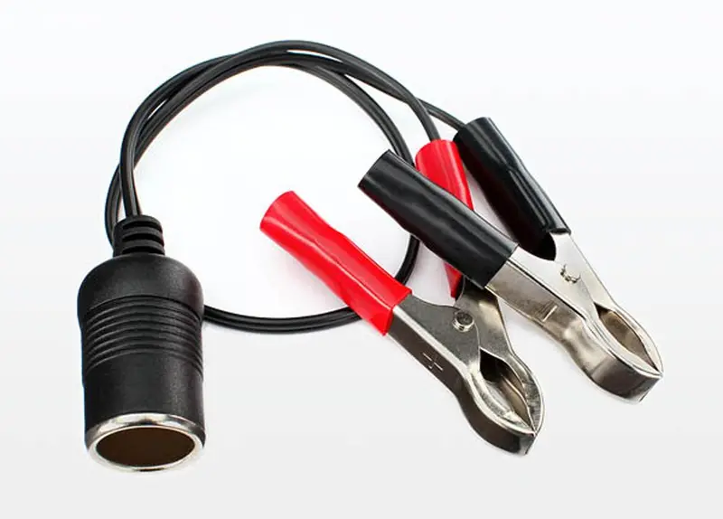 Traxxas 12-Volt Adapter (Female) To Alligator Clips, 2979 1