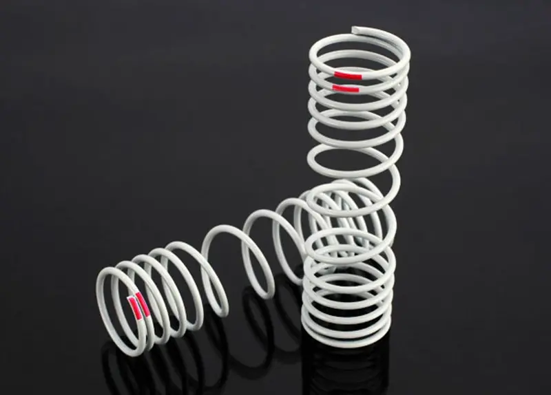 Traxxas 2 Rear Springs +10% Rate Pink, 6867 1