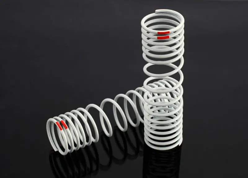 Traxxas 2 Rear Springs -20% Rate Orange, 6865 1