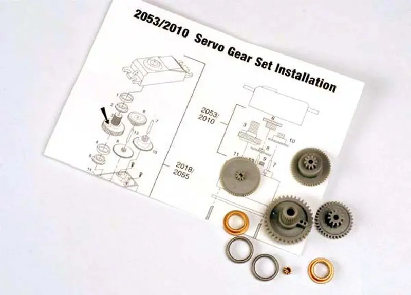 Traxxas 2055 & 2056 Servo Gears, 2053 1