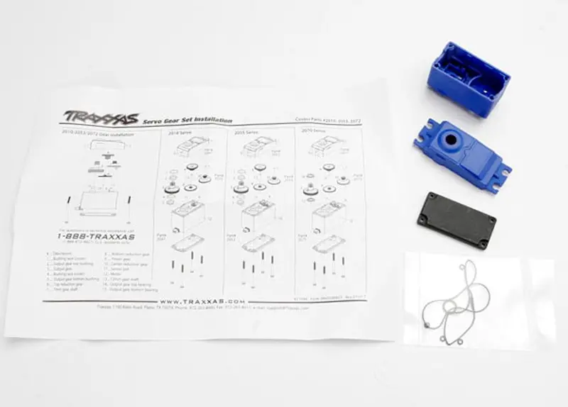 Traxxas 2056 & 2075 Servo Case, 2074 1