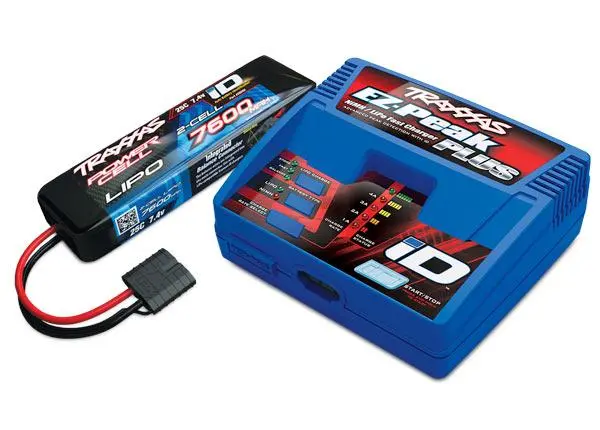 Traxxas 2S 7.4V Lipo Battery & Charger Completer Pack, 2995 1